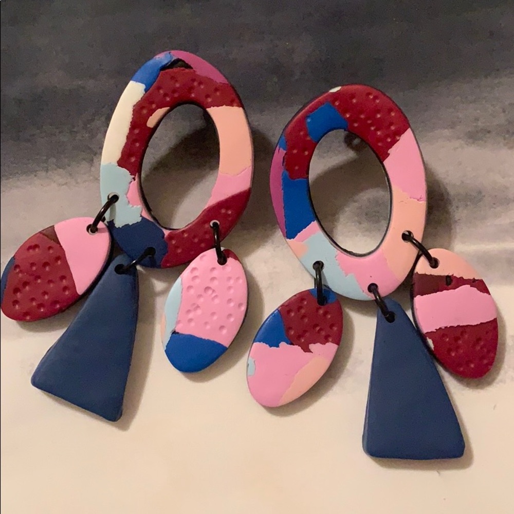 Handmade Clay Earrings